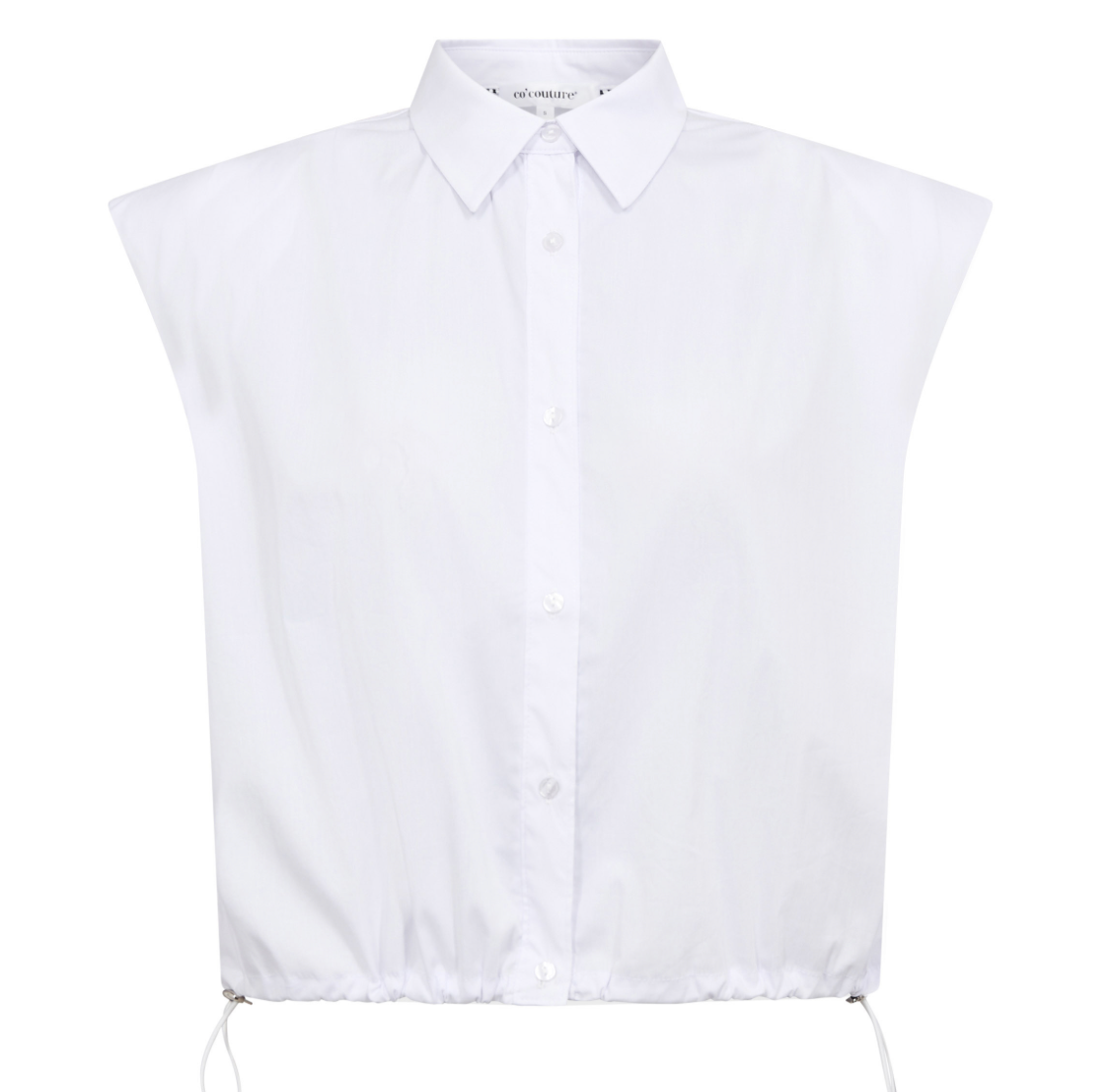 Co'Couture Elara Pleat Shirt