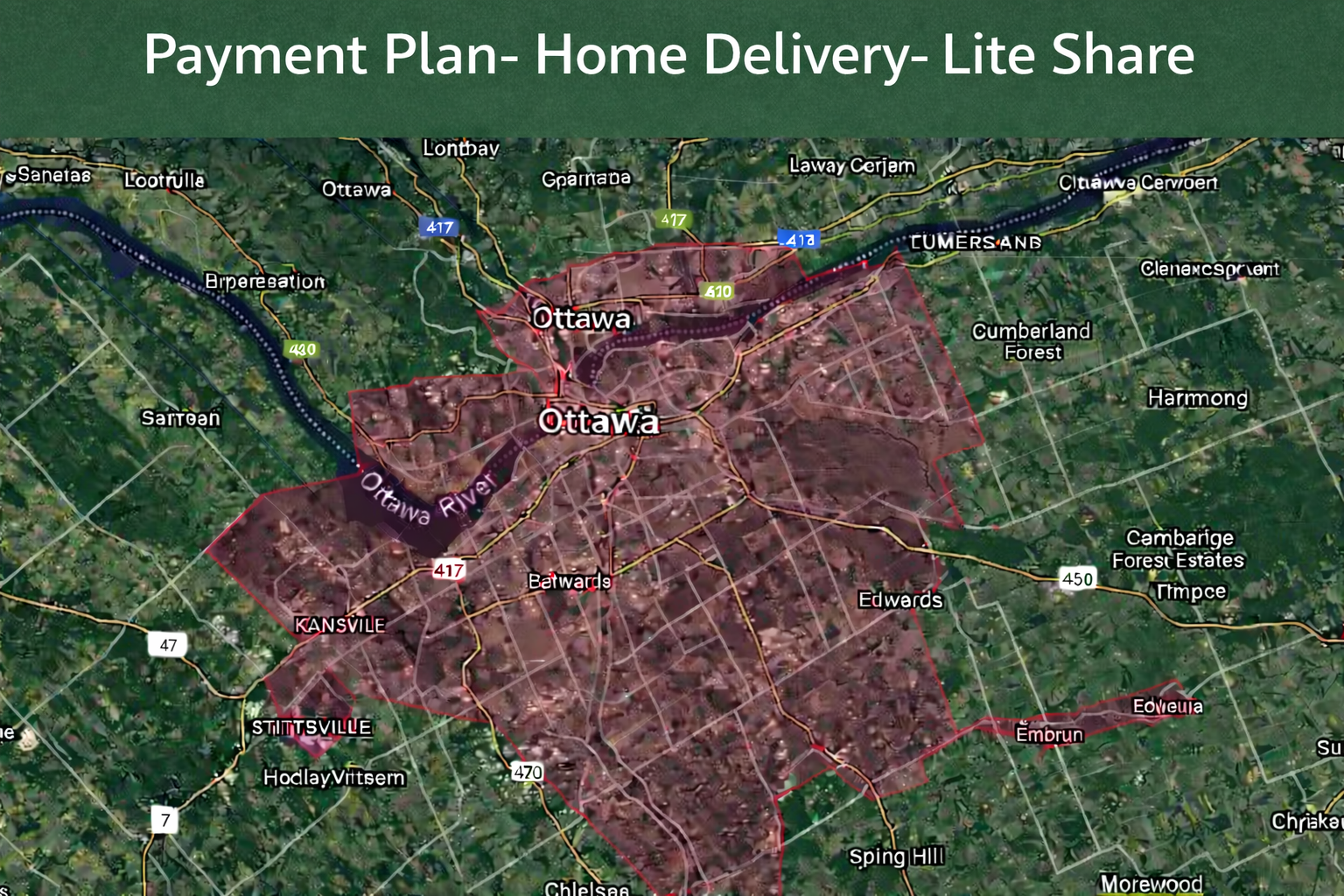 Payment Plan- Home Delivery- Lite Share: $38.00/ week