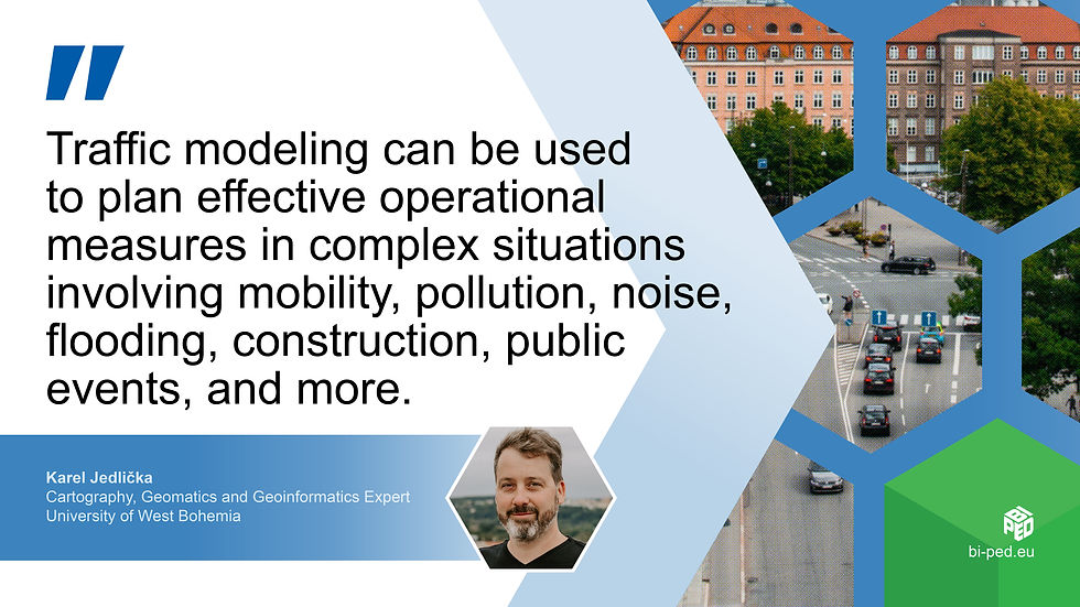 A quote from Karel Jedlicka, UWB