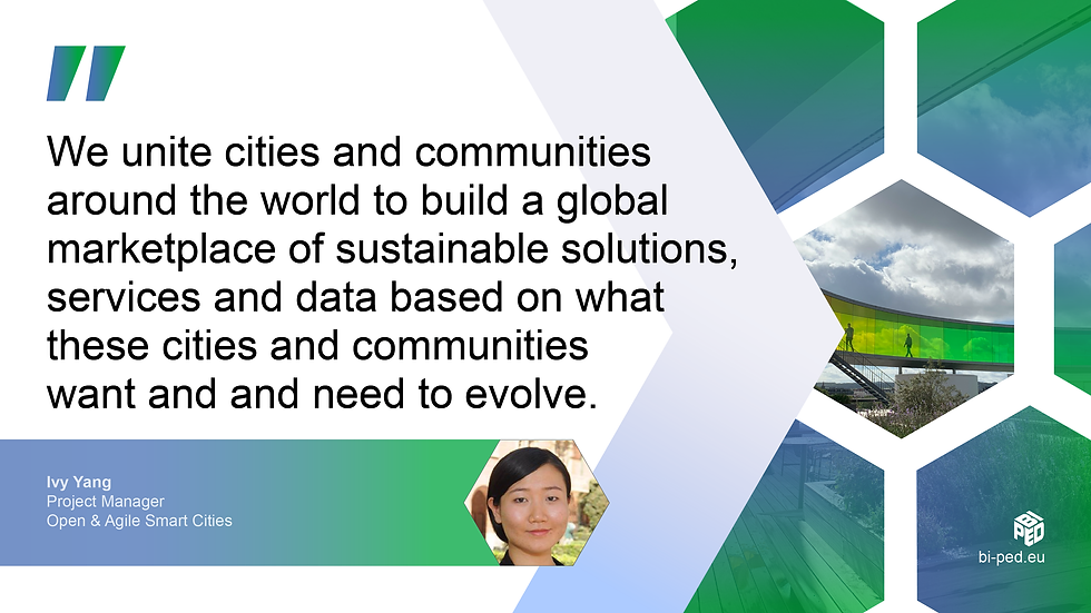 A quote from Ivy Jang, OASC