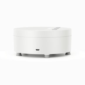 3d render of bluetooth speaker on the white background