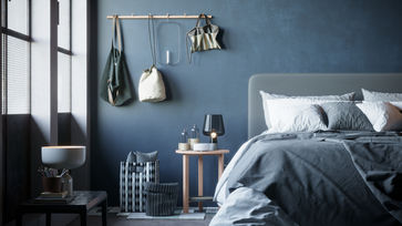 Interior render. Bluetooth speaker