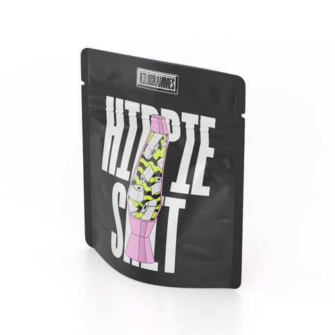 3d render of sachet on the white background