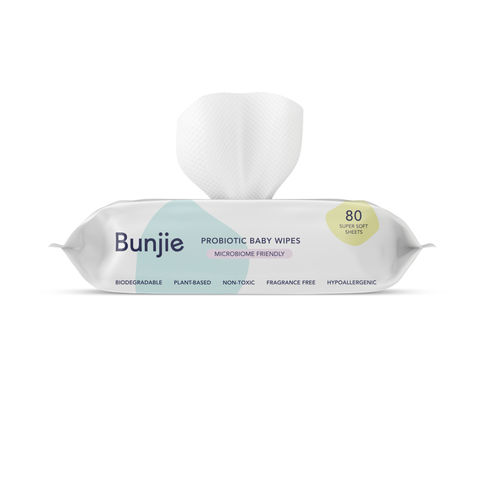 3d render of wipes packaging on the white background