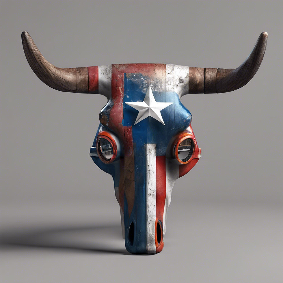 bull 3d ai image