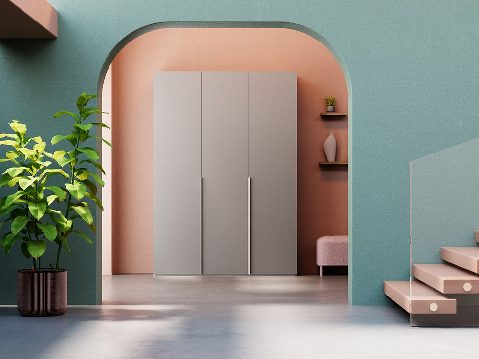 3D render of interior
