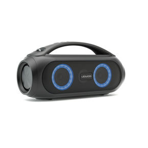 3d render of bluetooth speaker on the white background