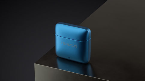 Art 3D render of TWS on the metal table