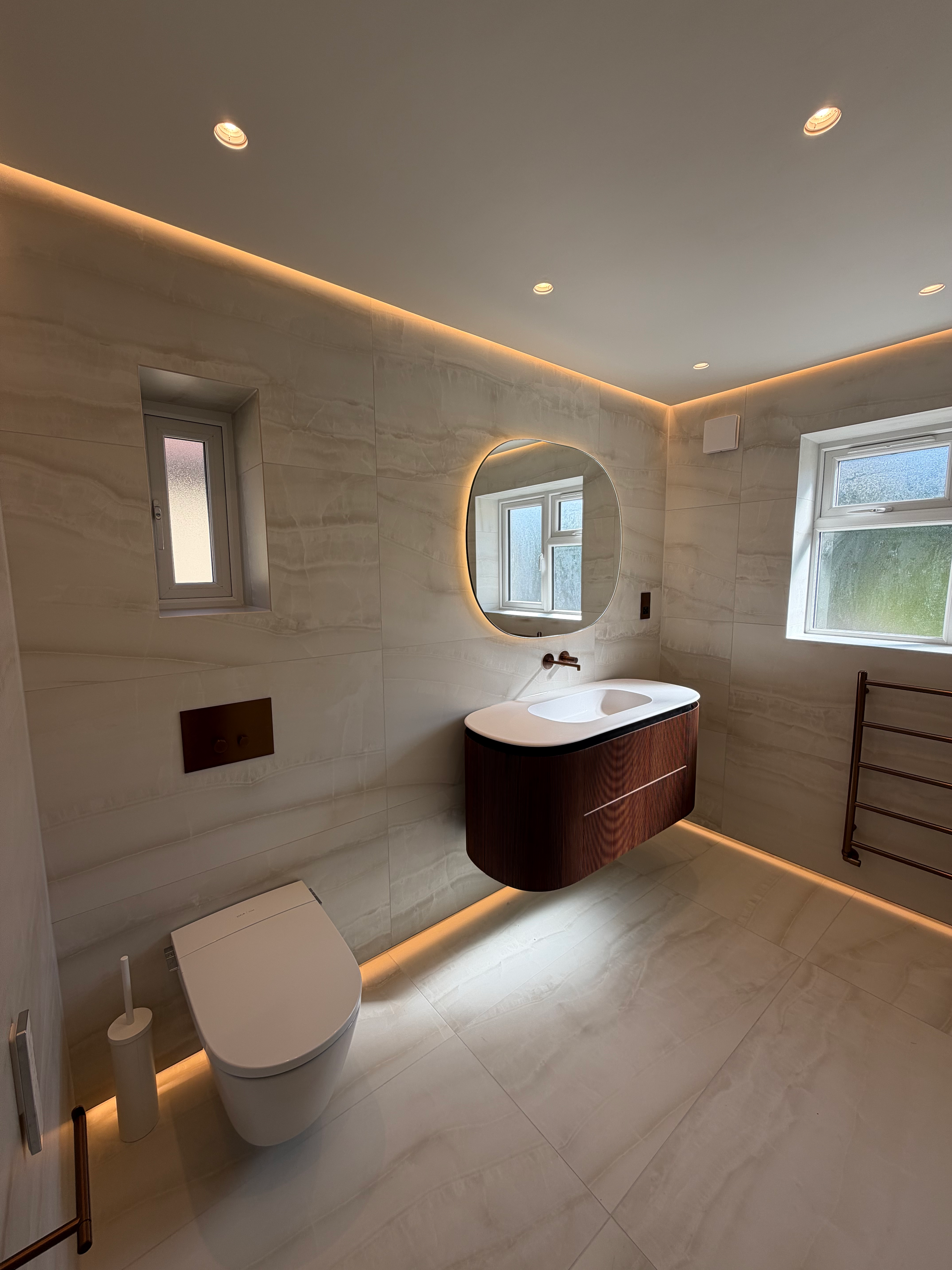 Wet room maintenance week by week