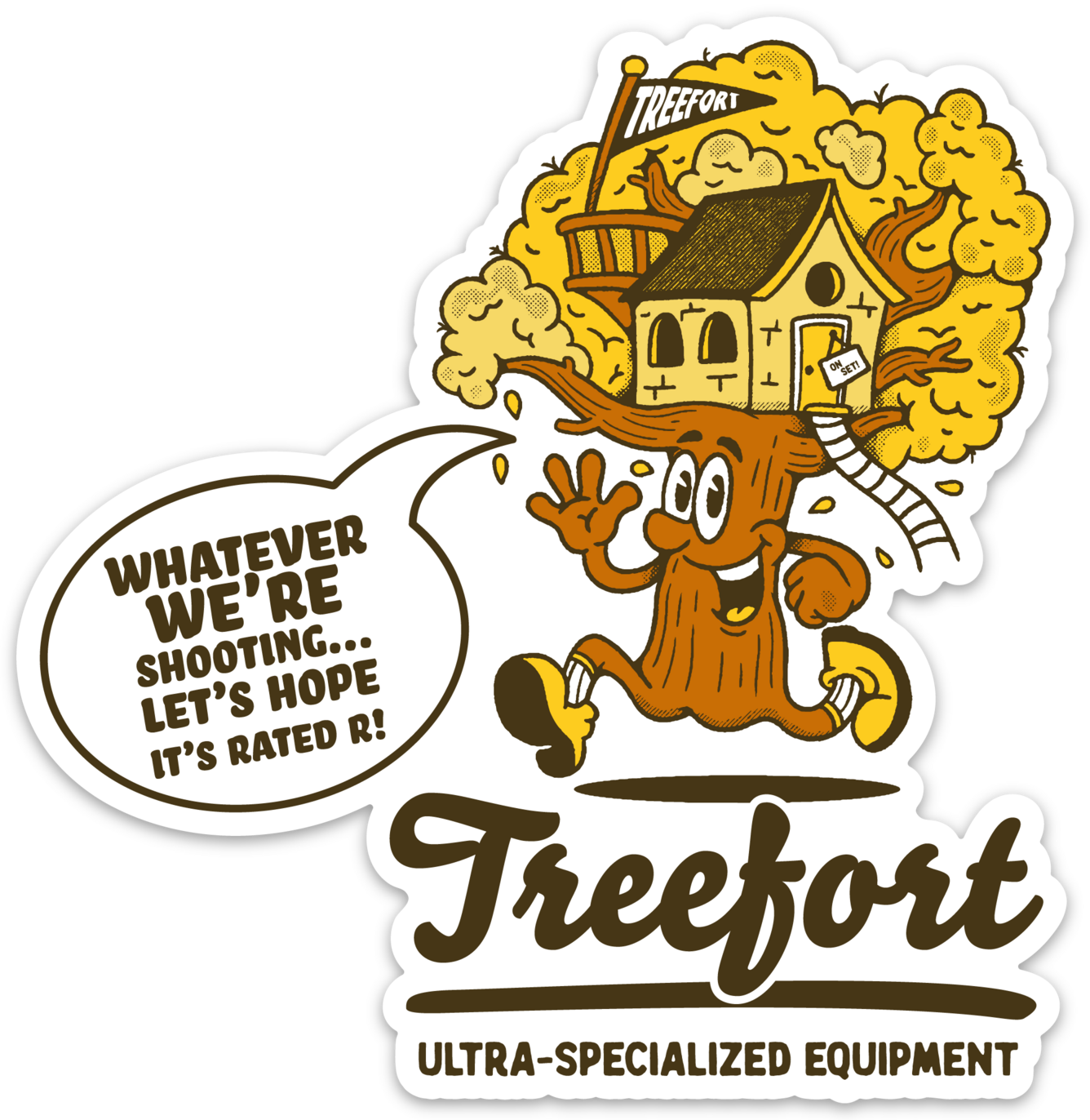 Treefort Sticker - Rated R