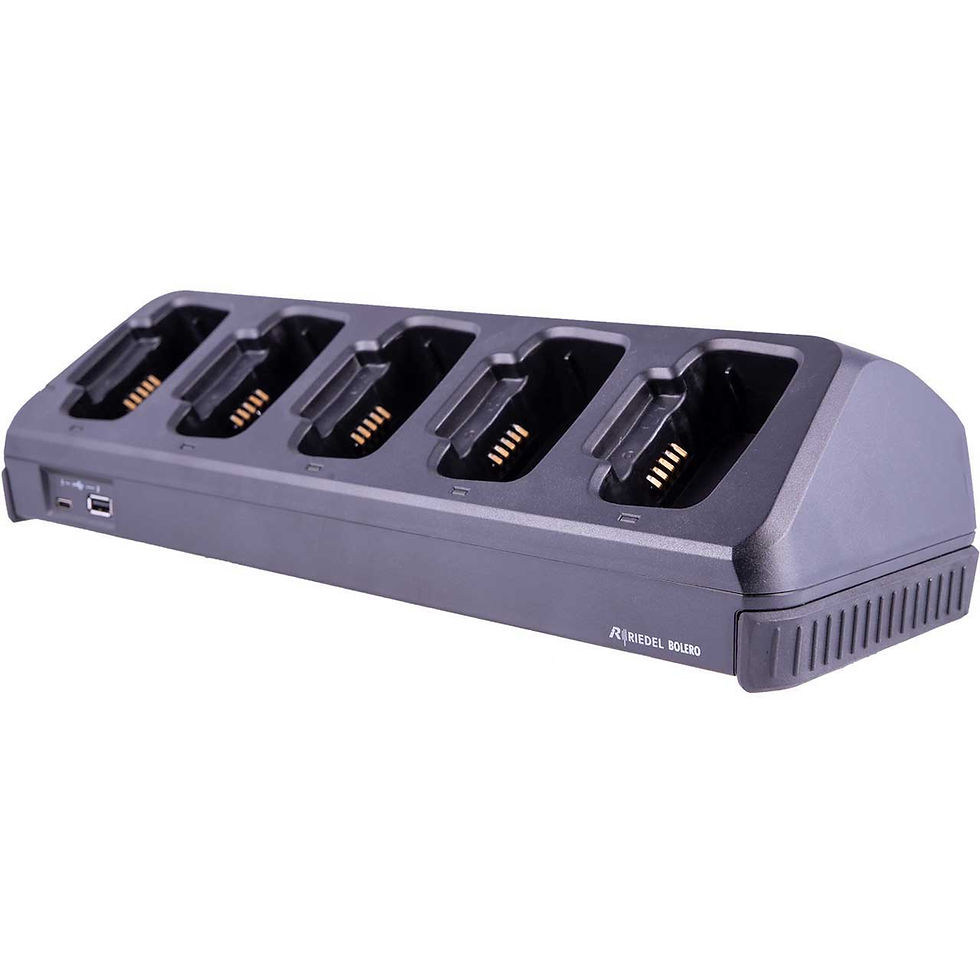 Thumbnail: Riedel Bolero Wireless Intercom 5-Headset Kit