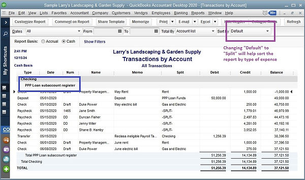 Method 2 subaccount picture 3 (transacti