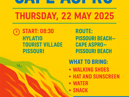 Cape Aspro Hiking Activity in Pissouri Thursday, 22 May 2025