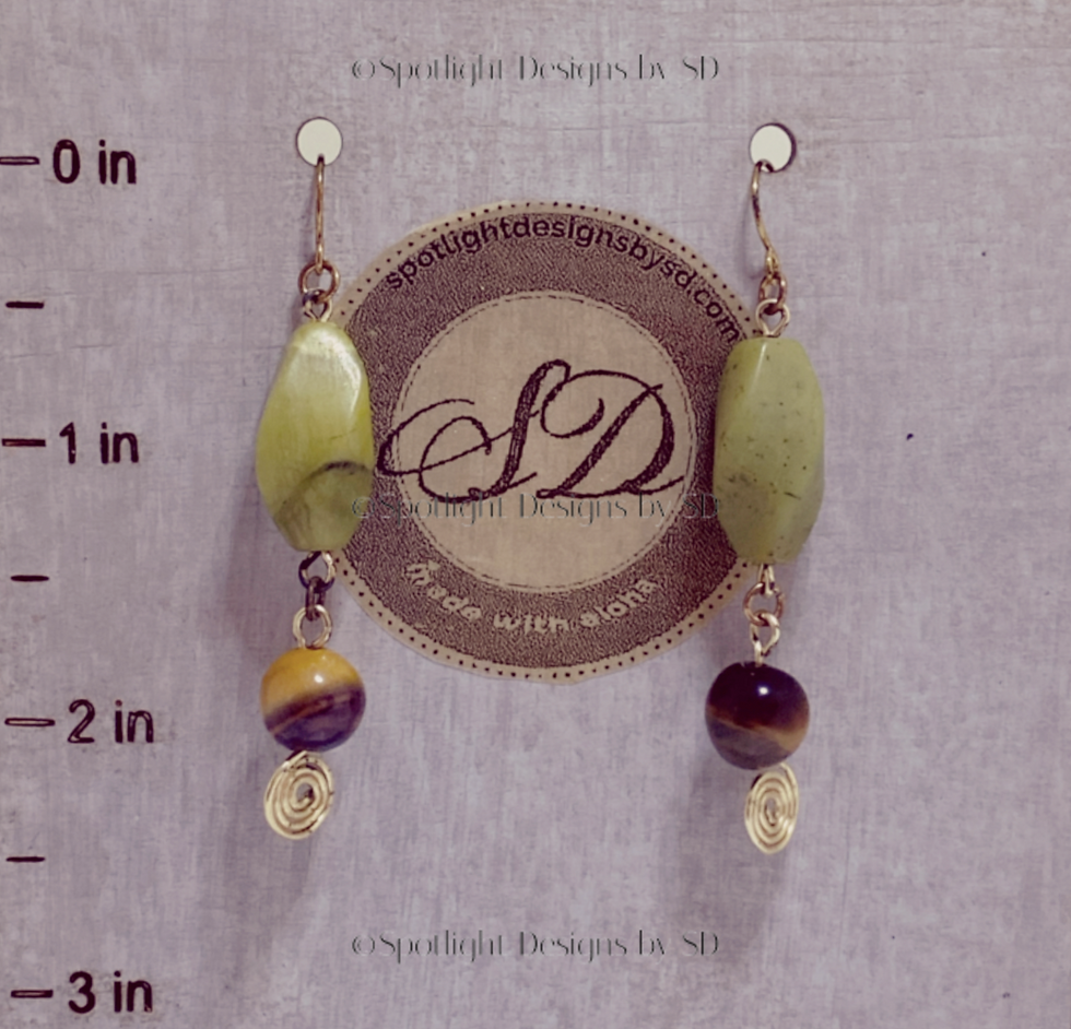 OOAK Handmade Pair of Earrings