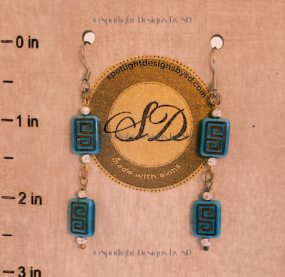 OOAK Handmade Pair of Earrings