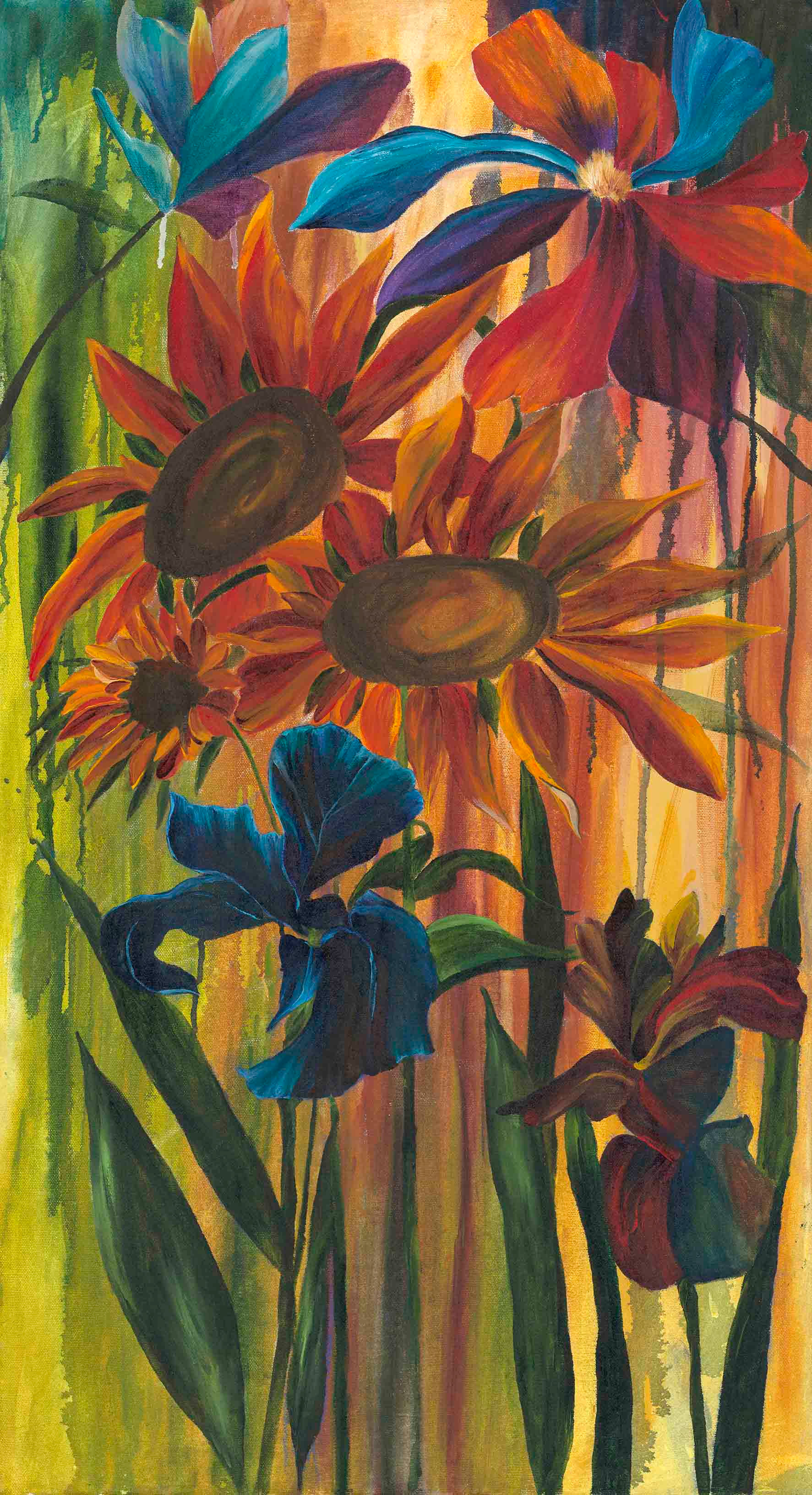 Salsa Flowers 40008-37