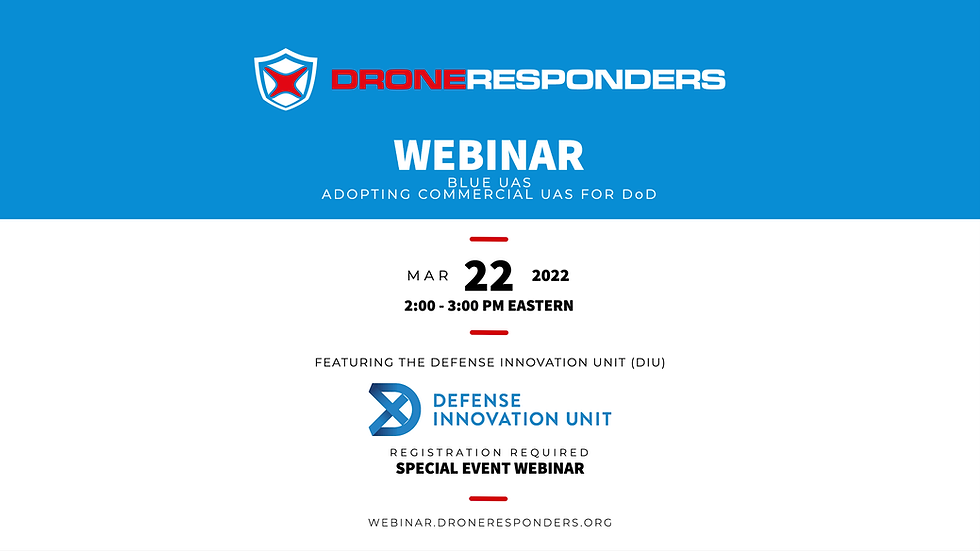 Blue UAS Special Webinar Event