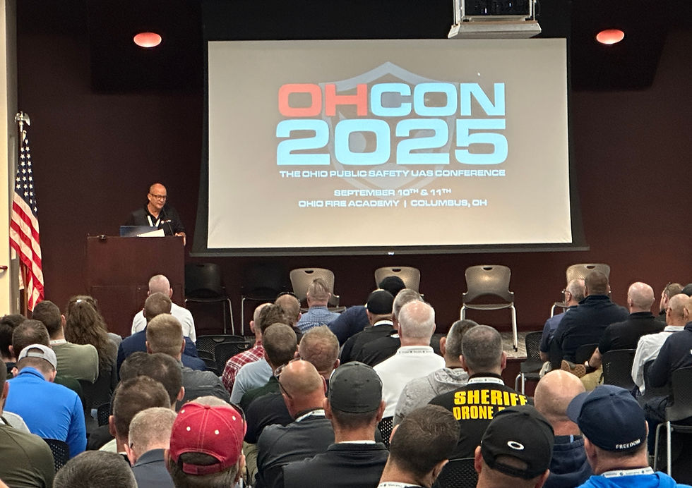 AIRT Unveils DRONERESPONDERS Ohio Public Safety Coordination Group (OHGRU) at OHCON 2025