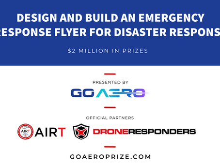 GoAERO Prize Announces Partnership with AIRT and DRONERESPONDERS to Elevate Aerial Emergency Response Innovations
