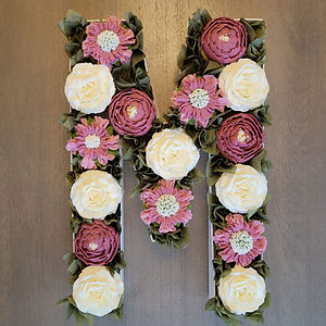 Floral Letter Monogram