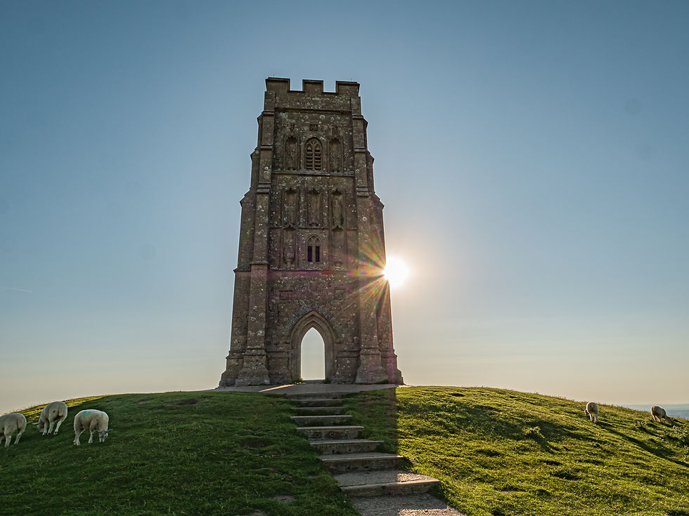 Limited edition canvas of Tower of Strength on Glastonbury Tor
