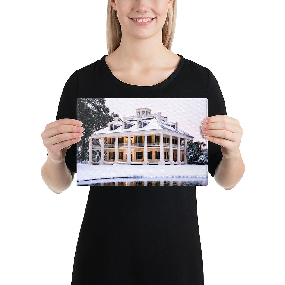 Thumbnail: Lakefront Houmas House Canvas