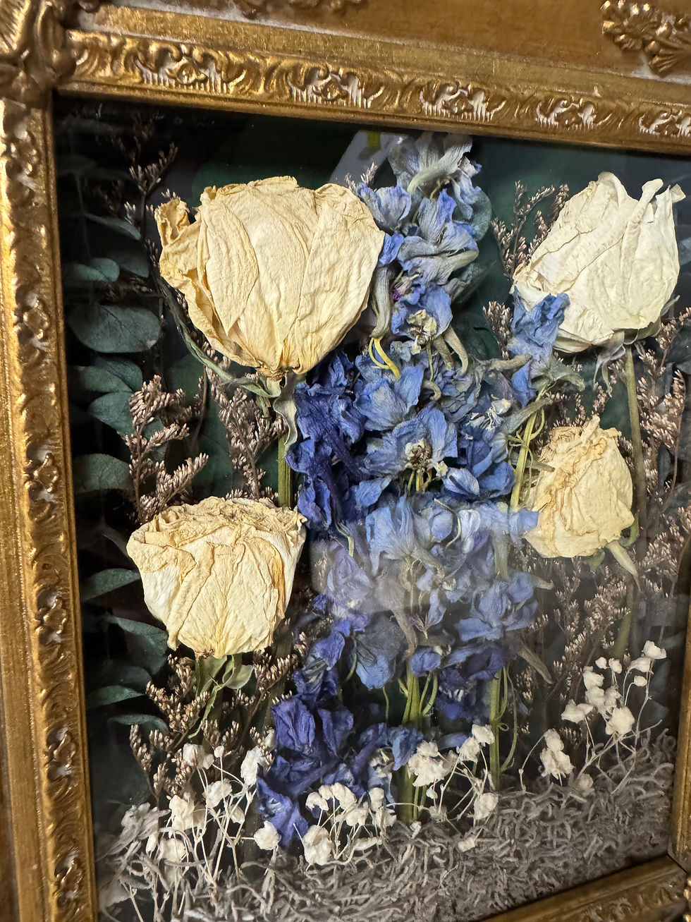Thumbnail: Blue and White Vintage Frame