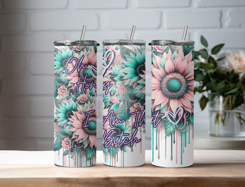 I am That Bitch Stainless Steel Skinny Tumbler