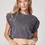 Thumbnail: ROUGE FOLDED SLEEVE T SHIRT