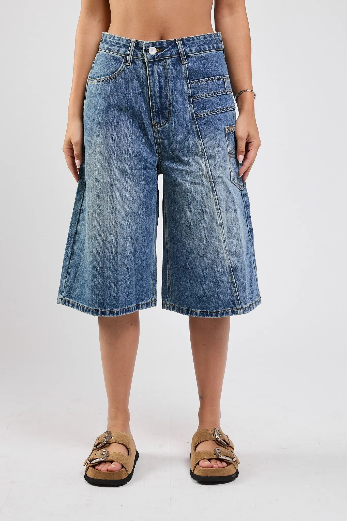 HANDMADE BERMUDA JEANS