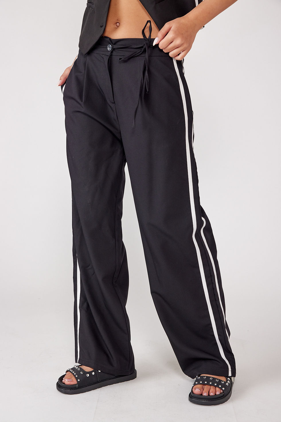 Thumbnail: STRIPE TAILORED PANTS