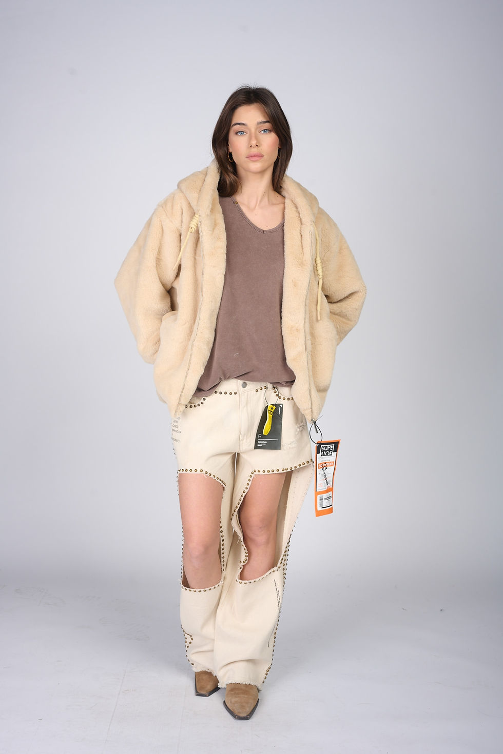 Thumbnail: SUPERIOR FAUX FUR JACKET