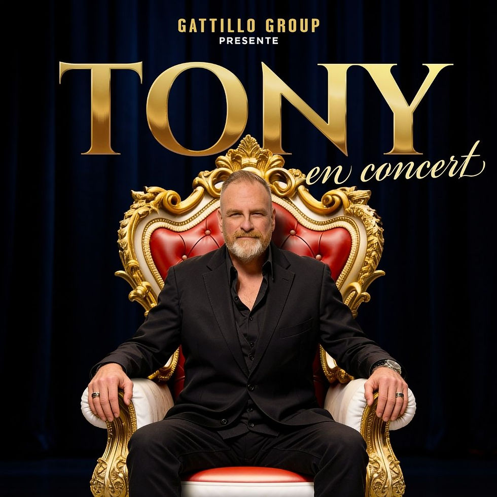 Tony en concert