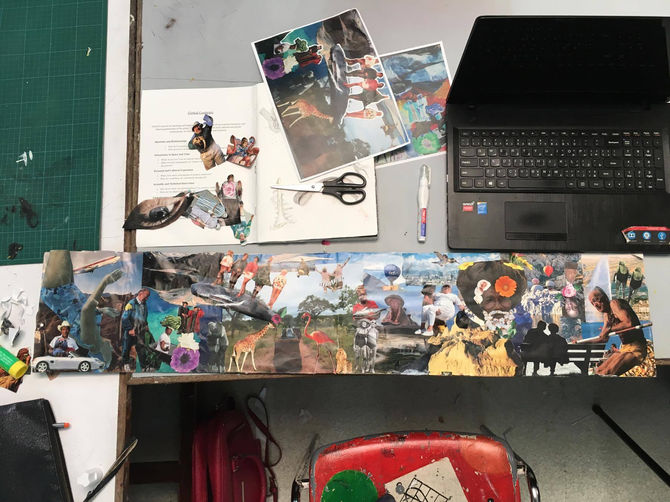 Almost Done: Experimenting With a White Outline