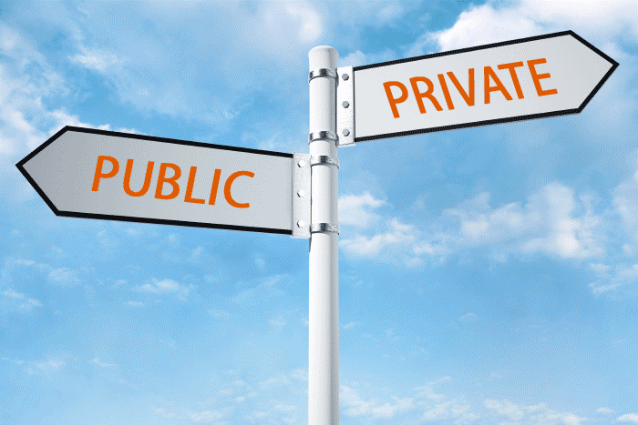 Private and Public lines