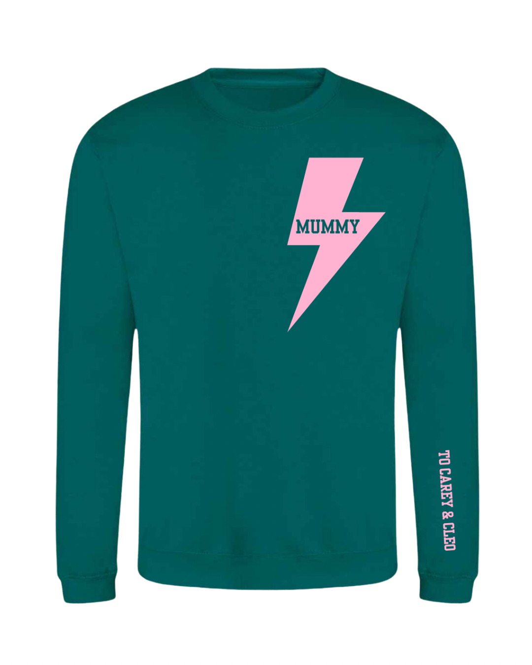 Personalised ‘Mummy’ Lightning Bolt Sweatshirt