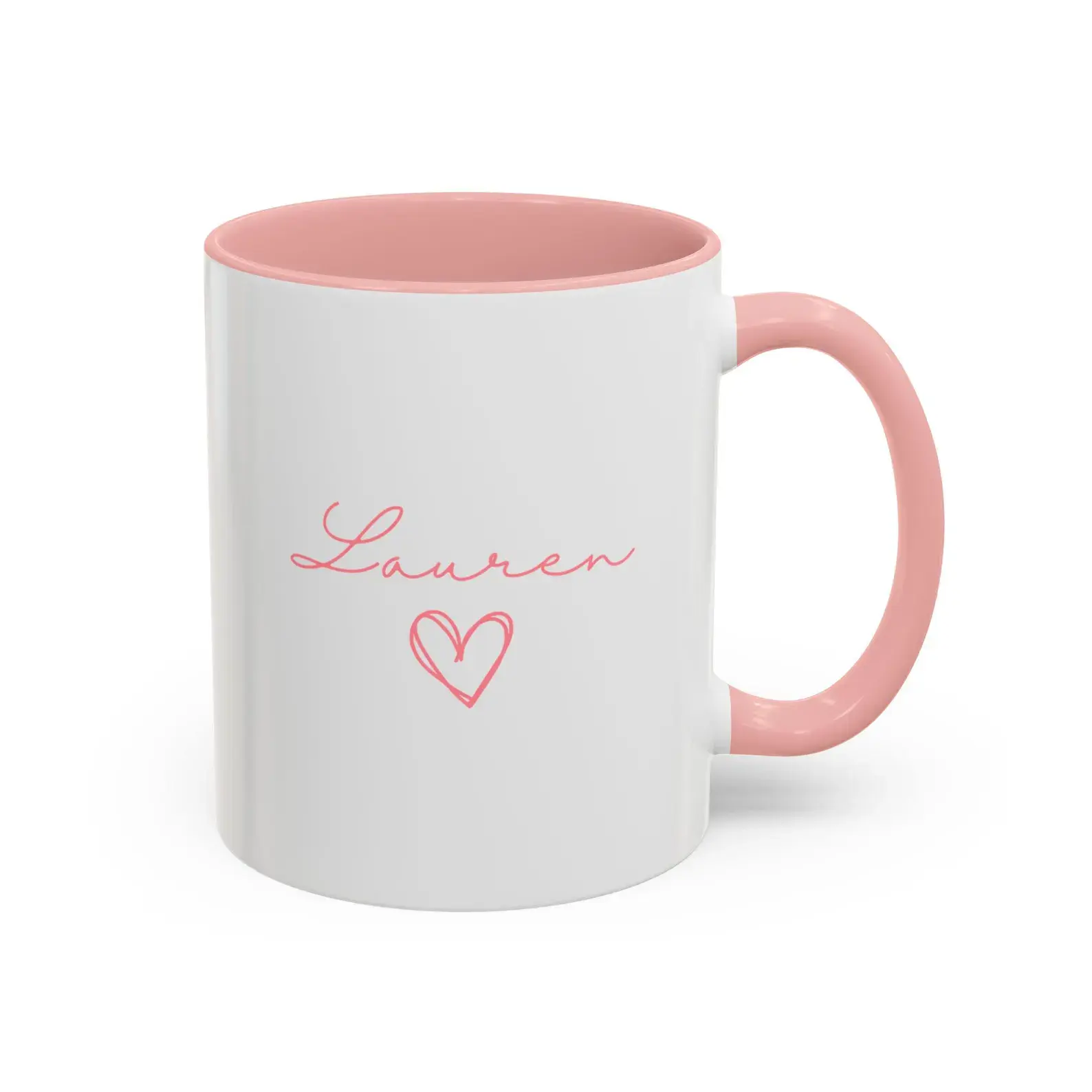 Personalised Pink Mug