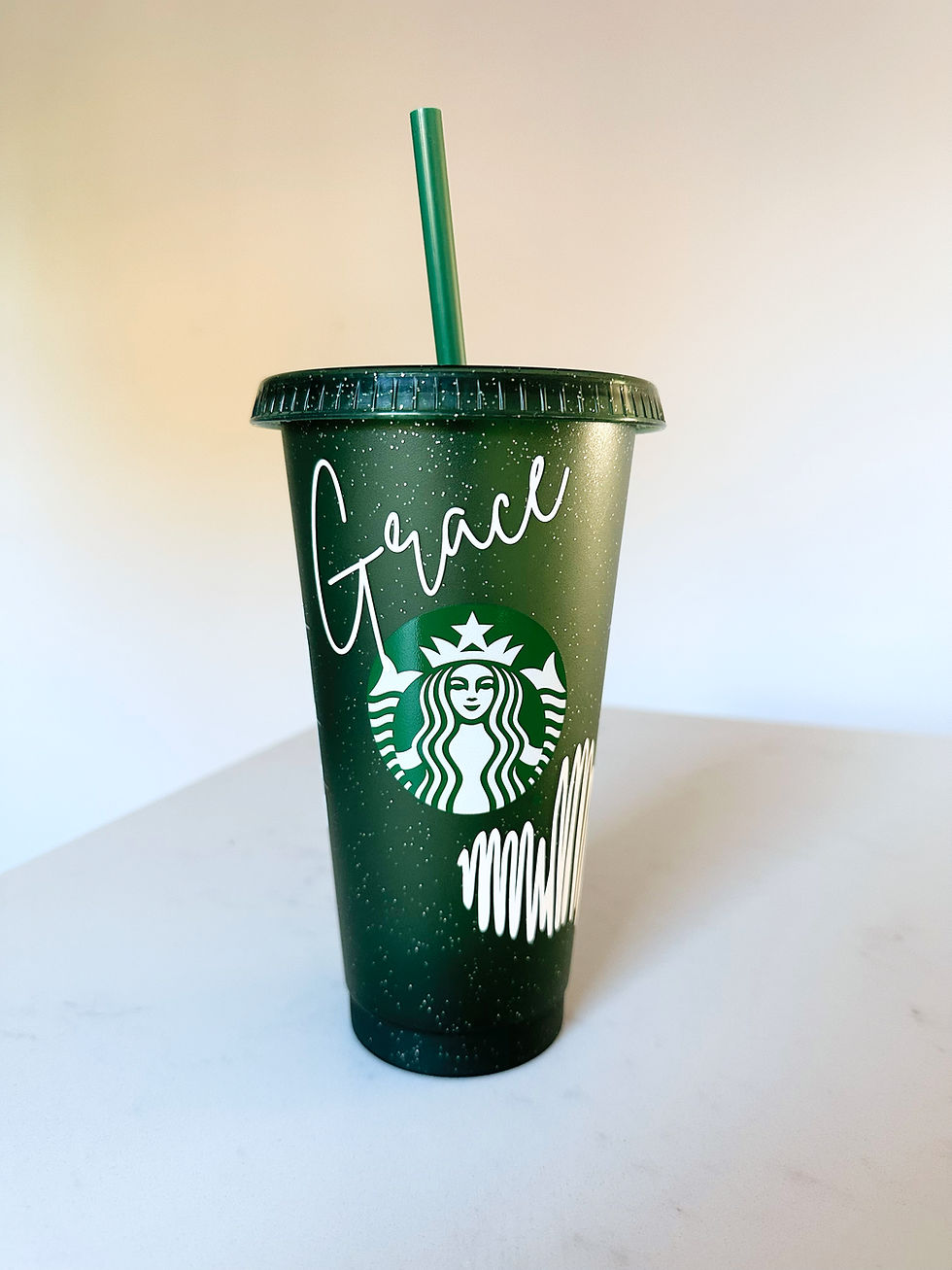 Thumbnail: Personalised Glitter Frappe Cup