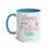 Thumbnail: Personalised Two-Tone Mum Mug