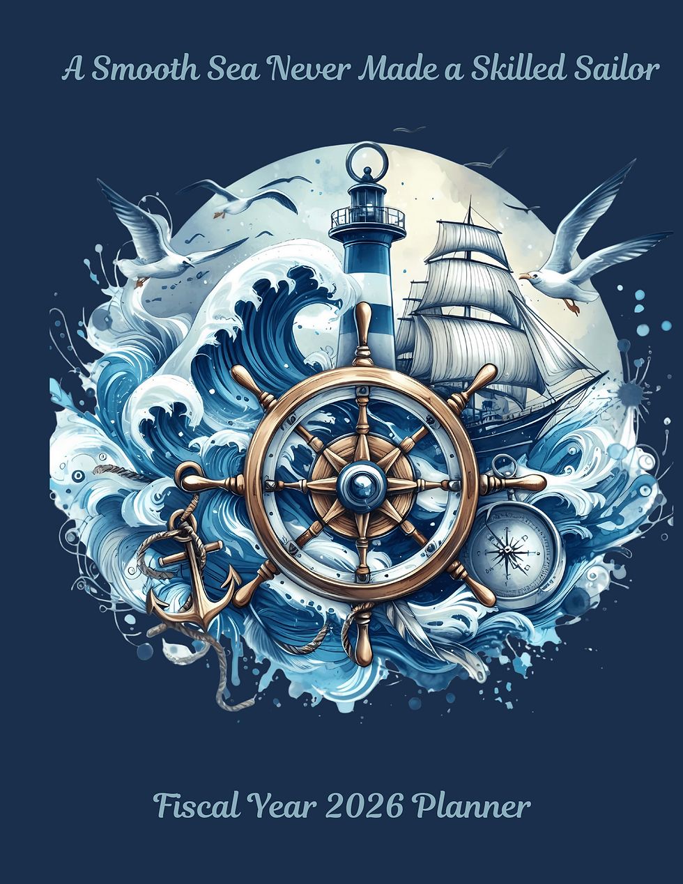 Calm seas FY26 Planner (Large)