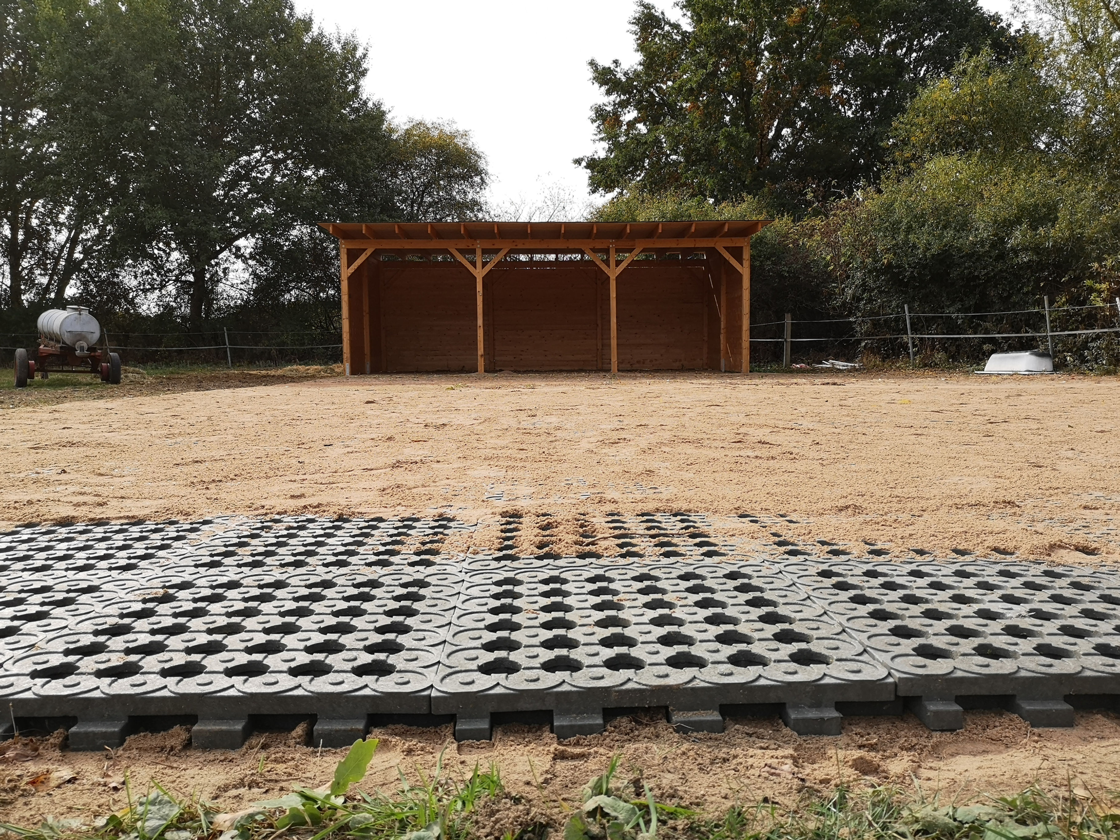 INB Paddockplatte (ohne Unterbau) bzw. Wegeplatte