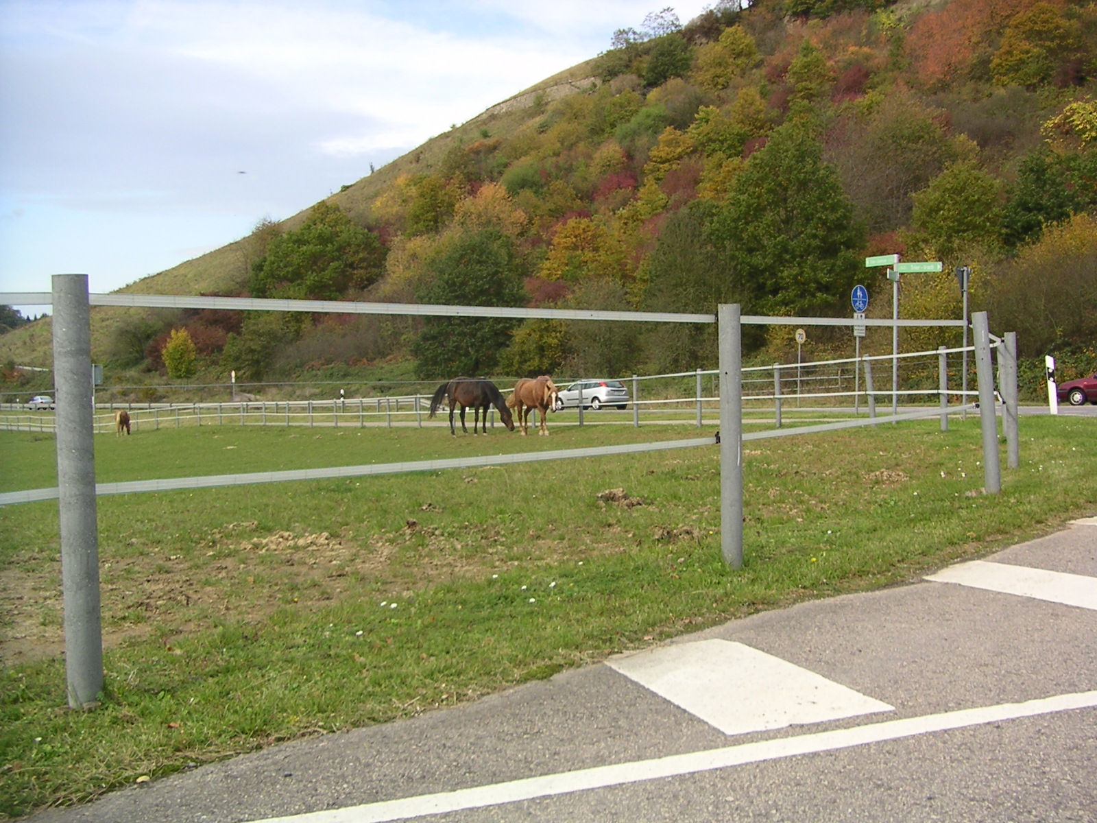 Rundpfosten mit Spitze