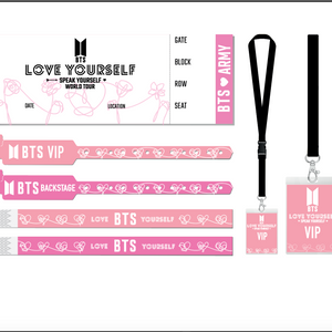 Loveyourself Concert Collateral Design