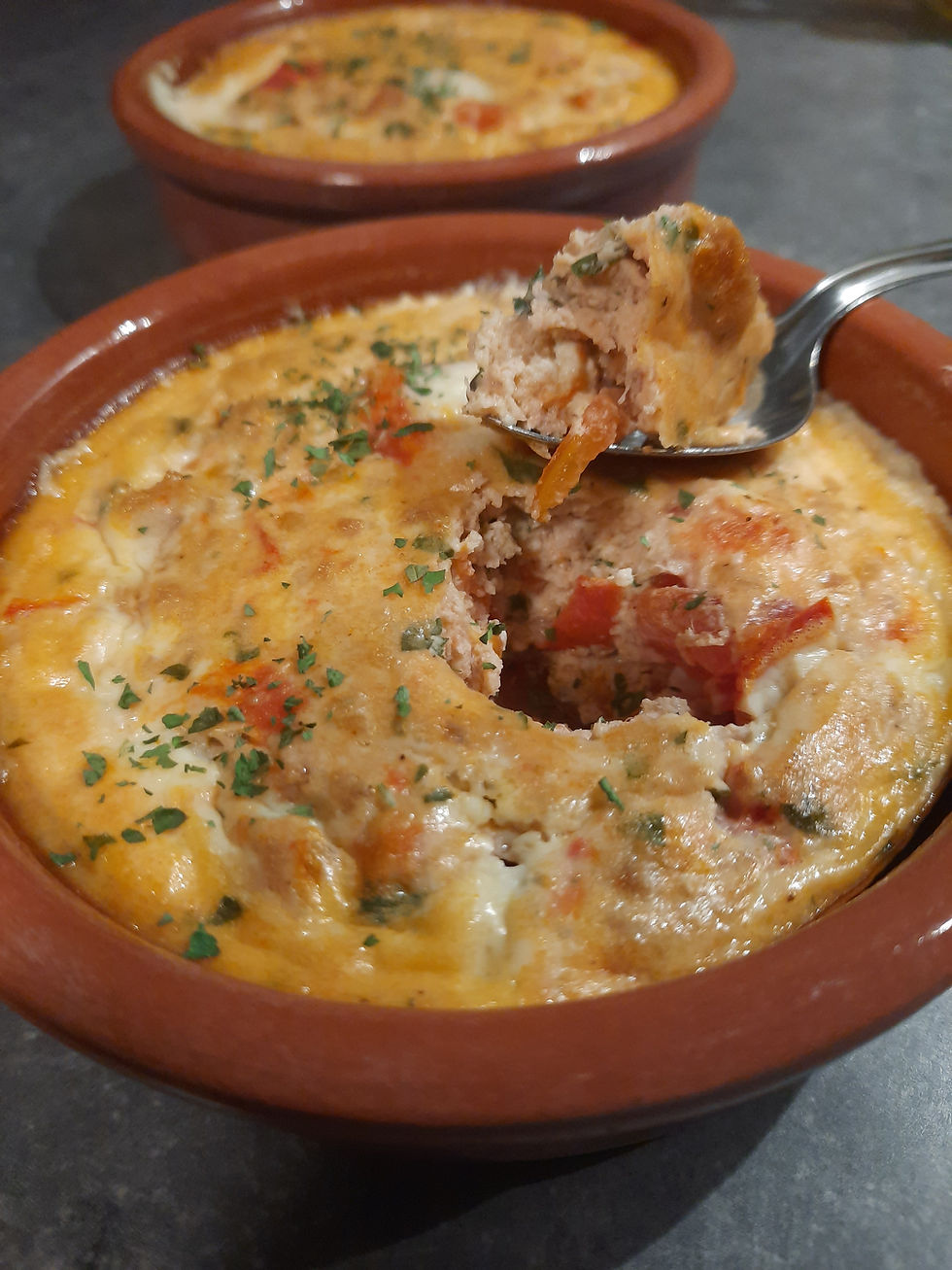 Thon, oeufs, tomate, fromage blanc
