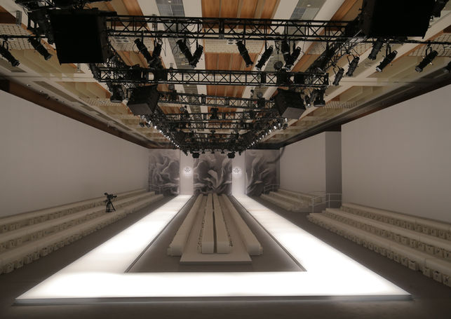 Runway stage design at Yintai Business Centre in Beijing