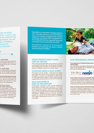 Family Wise parenting program brochure