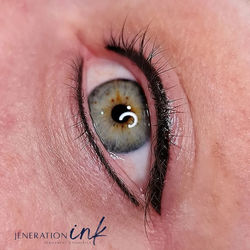 Cosmetic Tattoo top and lower eyeliner