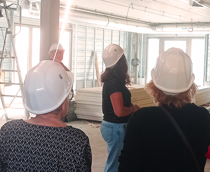 Visite de la future extension 👀🚧👀😉