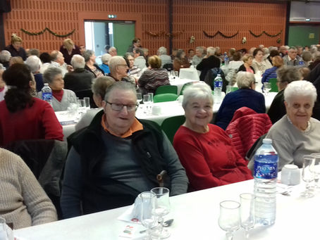 Le repas des aînés de la commune, nous y étions...