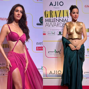 Urfi Javed and Disha Patani bring in the hotness quotient at Grazia Millennial Awards